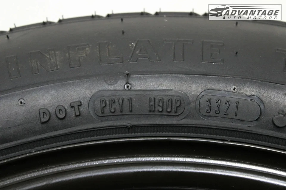 Dodge Charger 2006-2023 neumático de repuesto rueda donut Goodyear T145/80D18 99M OEM Foto 4 de 4
