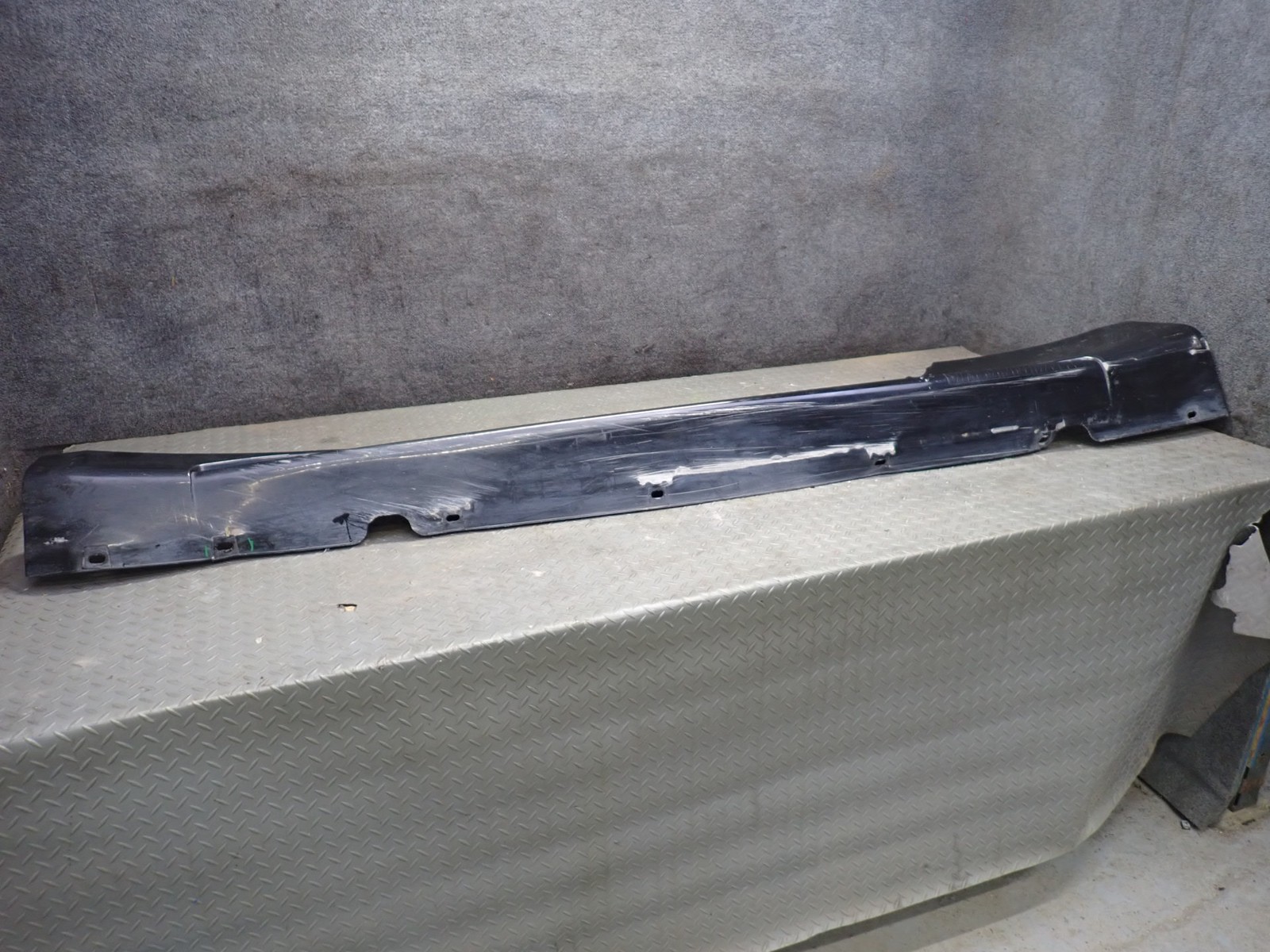 2012 MASERATI GRANTURISMO S M145 COUPE SIDE SKIRT ROCKER PANEL MOLDING SET OF 2