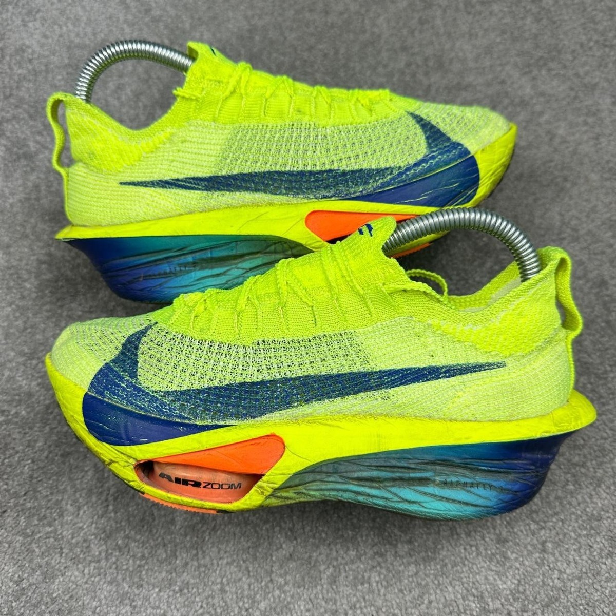 Nike Air Zoom Alphafly Next% 3 Volt Womens Running Shoes - Size UK 