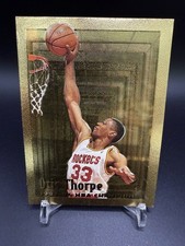 1994-95 Topps Embossed NBA Champions Golden Idol Otis Thorpe #39 Rockets