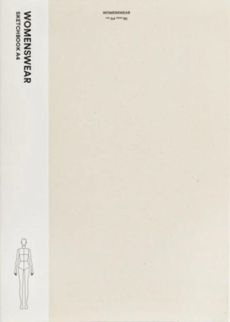 Fashionary Womenswear Sketchbook A4 by Fashionary HARDBACK 9789887710820