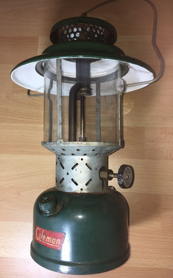 Coleman Laterne 228E Big, zwei Mantel Beleuchtung von 1957