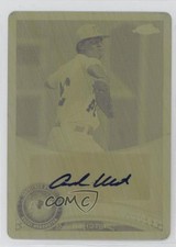 2011 Topps Chrome Printing Plate Yellow 1/1 Andrew Mitchell #USABB15 Auto 4l3