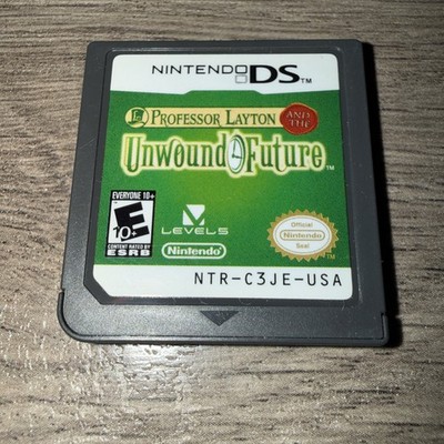 Professor Layton and the Unwound Future (Nintendo DS, 2010) Tested Working