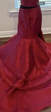 Jovani 2 Piece Mermaid Maroon Prom Dress - Used Sz 10