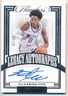 DE'AARON FOX 2022 PANINI FLAWLESS LEGACY ON CARD AUTOGRAPH KENTUCKY AUTO #02/25