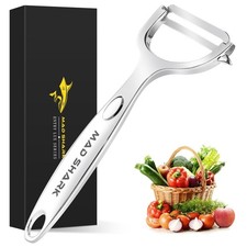 Ultra Sharp vegetable peelers for kitchen – 10 Years No-Rust Stainless Steel ...