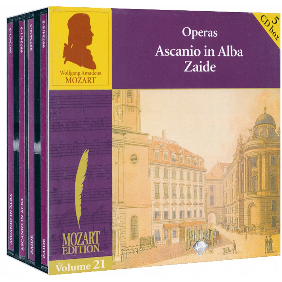 Mozart Edition, Vol. 21: Opern "Ascanio in Alba" "Zaide" Sandrine Piau - Bild 4 von 4