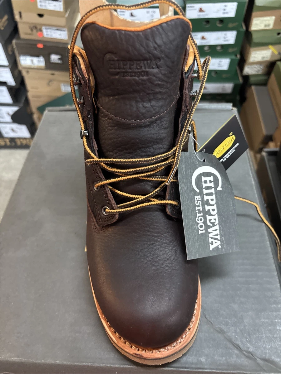 Chippewa Lace Up Boots for Men with Upper Leather for Sale  display picture 1