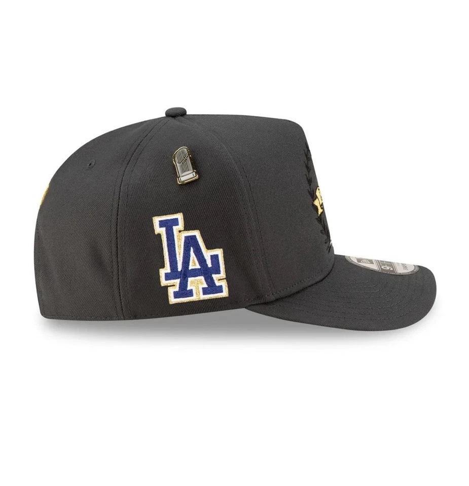 Los Angeles Dodgers 2025 World Series Parade New Era hat 9FIFTY w/pin Authentic  - Image 4 of 4