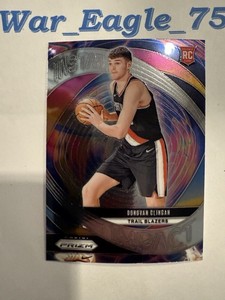 2024-25 Panini Prizm - Instant Impact Donovan Clingan #15  (RC)-Trail Blazers