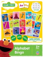 MasterPieces - Sesame Street Alphabet Bingo for Kids