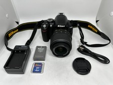 Nikon D3000 10.2MP Digital SLR Camera w/ AF-S DX Nikkor 18-55mm G VR Lens