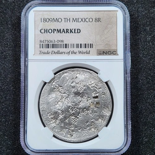 1809 Mexico 8 Reales — photo from the most recent tracked eBay sale