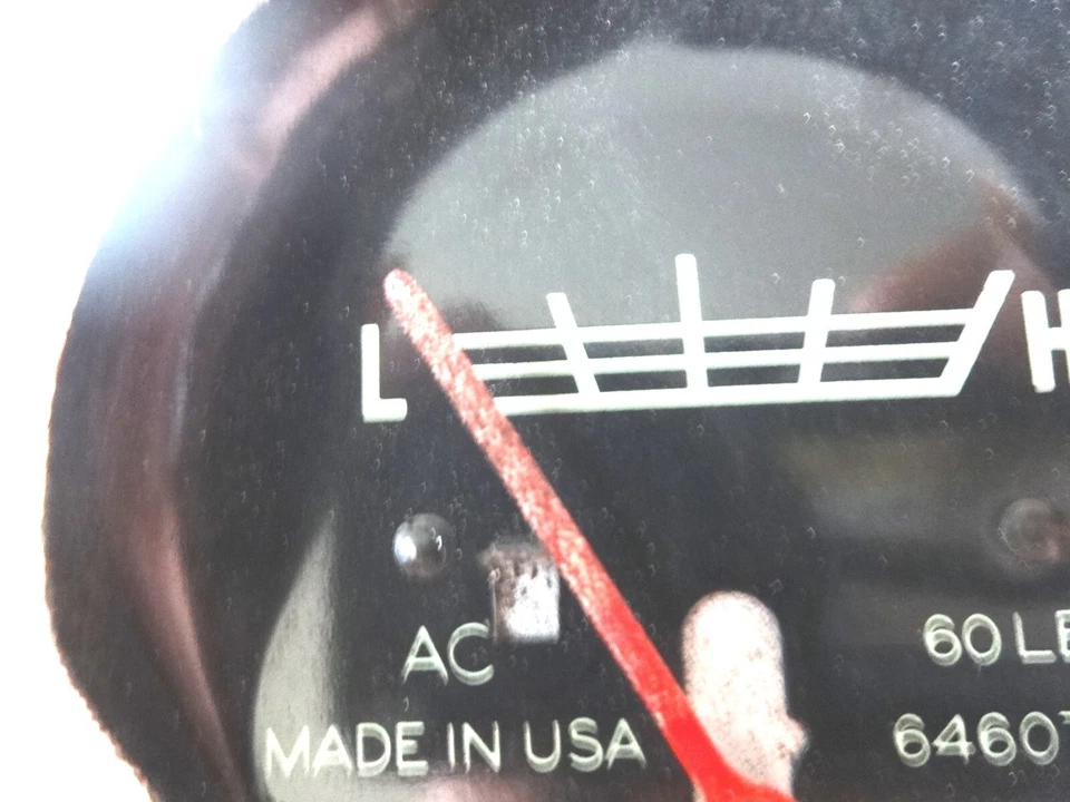 Cuadro de instrumentos Chevy Pickup Truck 1967-1969 tablero medidor de presión de aceite nuevo Foto 4 de 4