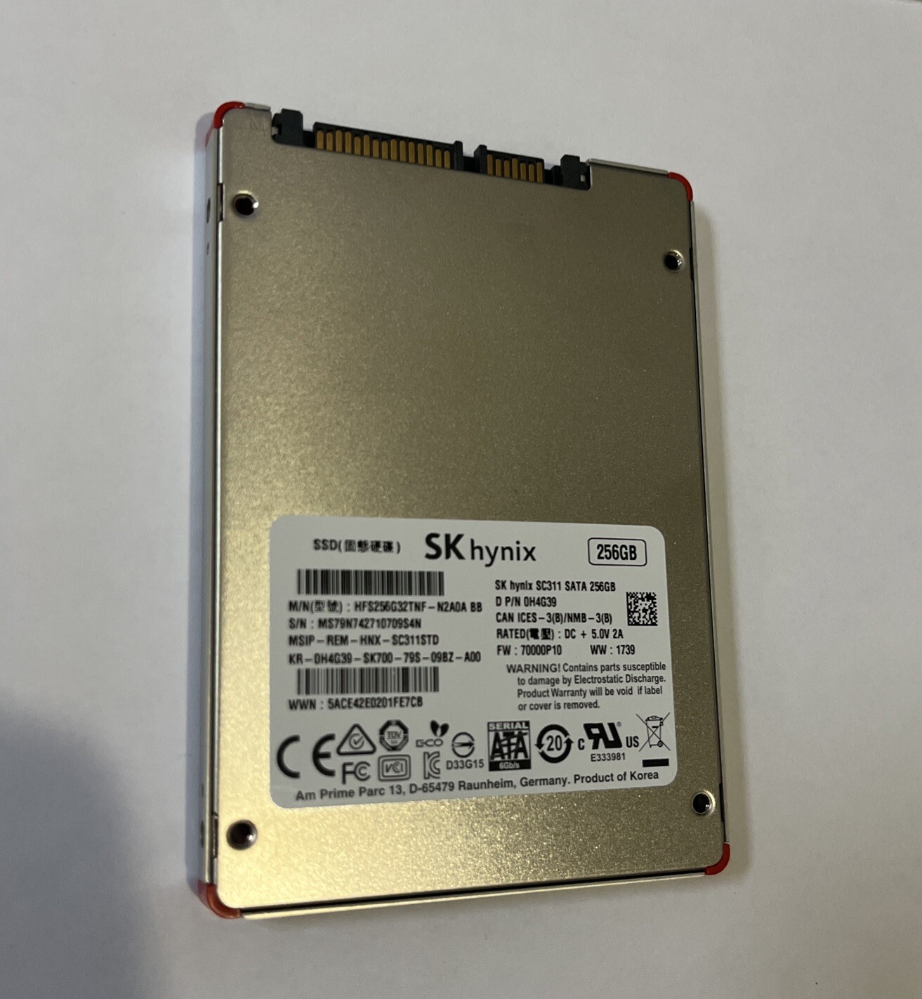 専用ページ　S-2 ③-W334- SKhynix NVMe 512GB SSD 1点 SSD 512GB SK Hynix