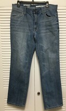 DKNY Jeans Men's SOHO RELAXED Fit size 34/30 Light Blue Wash