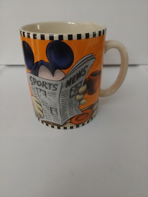 Extra Extra Large Ceramic MICKEY MOUSE Coffee Mug (GO AHEAD I'M ALL EARS)
