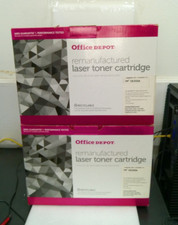 Lot of 2 - HP CE255A Black Laser Toner Cartridge
