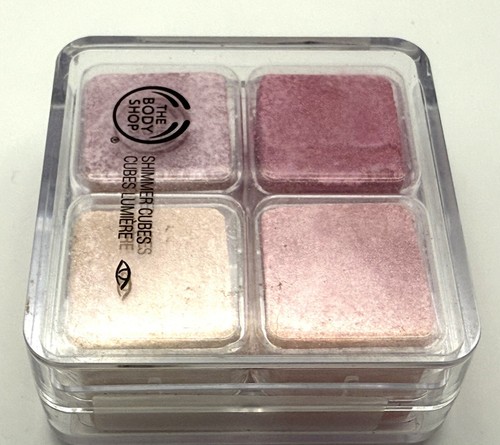 The Body Shop Shimmer Cubes Palette 26 Eyeshadow Quad Highlighter Discontinued - Picture 9 of 10