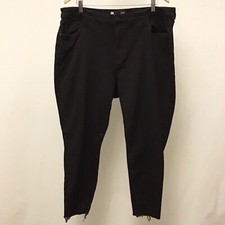 Kut From The Kloth 20W Donna High Rise Ankle Skinny Women’s Jeans Black Frayed