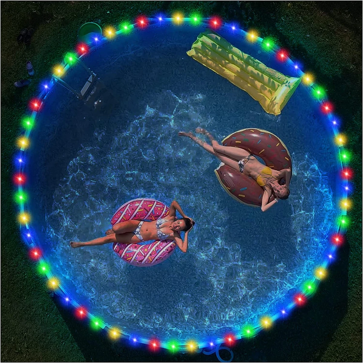Above ground pool lights color changing deals