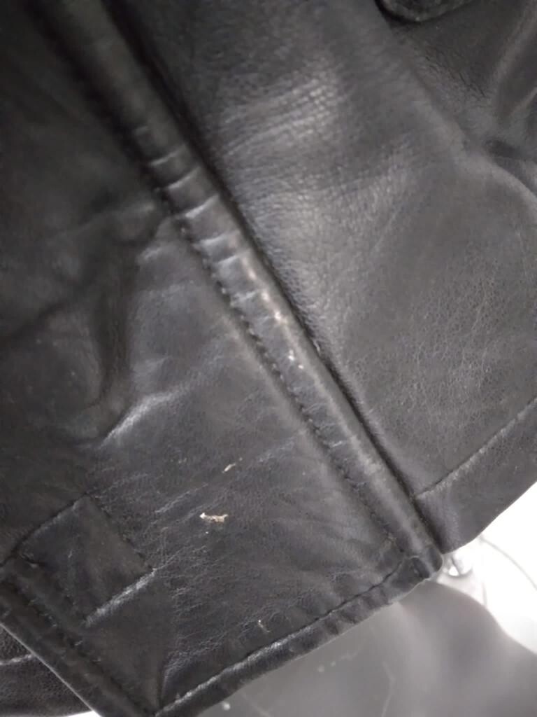 Real Leather Jacket Used Men Size 56 Black XYC707L | eBay Real Leather Jacket Used Men Size 56 Black XYC707L | eBay