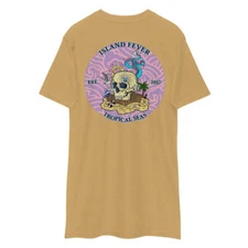 Men's Tropical Island Fever Skull T-shirt
