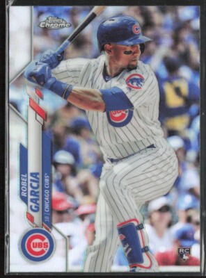 2020 Topps Chrome Refractor #181 Robel Garcia Rookie Chicago Cubs