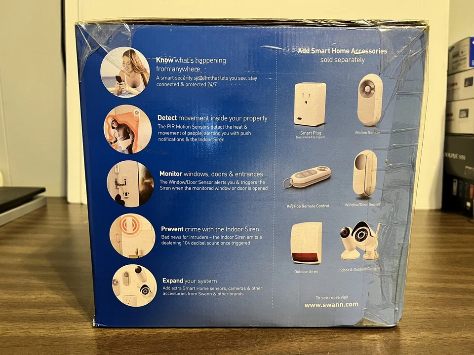 Swann Video & Alarm Security Kit Smart Home Series SSH-KIT01 - Image 4 of 4