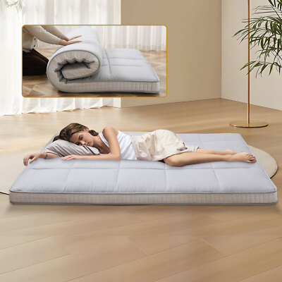 SLSY Japanese Floor Mattress Futon Mattress 2.5'' / 4'' Thicken Tatami Mat Pad