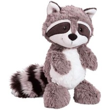 25cm Gray Raccoon Plush Toy Lovely Raccoon Cute Soft Stuffed Animals Doll Pillow