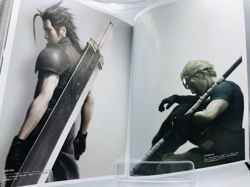 Cloud Vol. 1 art book Final Fantasy VII/XV (versus XIII) Kingdom Hearts con DVD - Foto 3 di 9