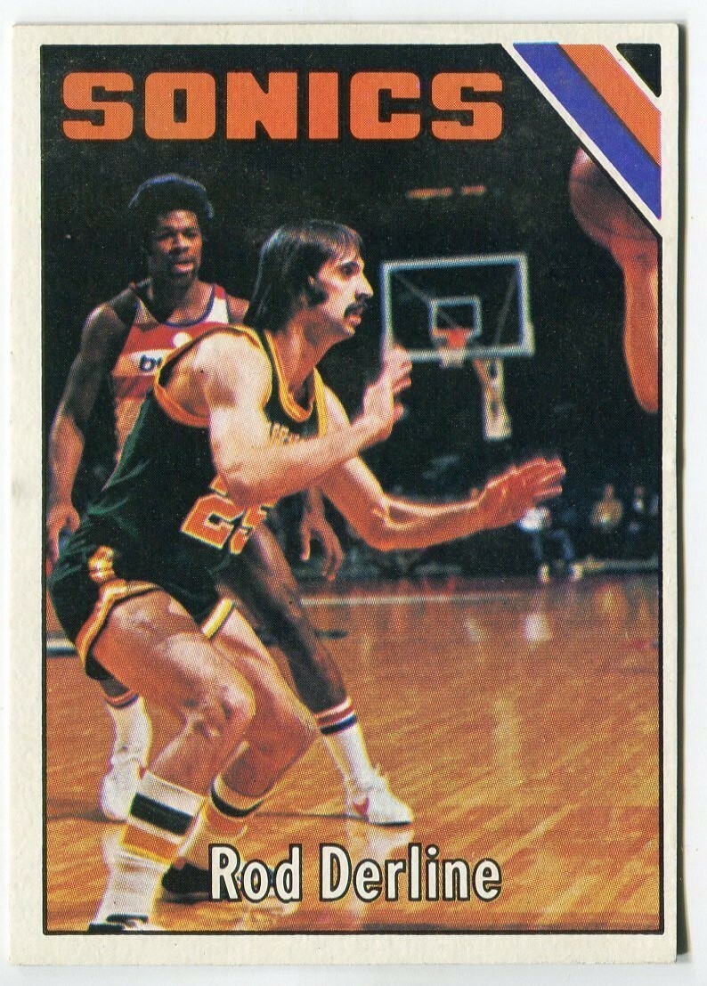 1975-76 Topps #112 Rod Derline Seattle Supersonics | eBay