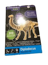 Discovery Kids Dinosaur Excavation Kit DIPLODOCUS ages 8