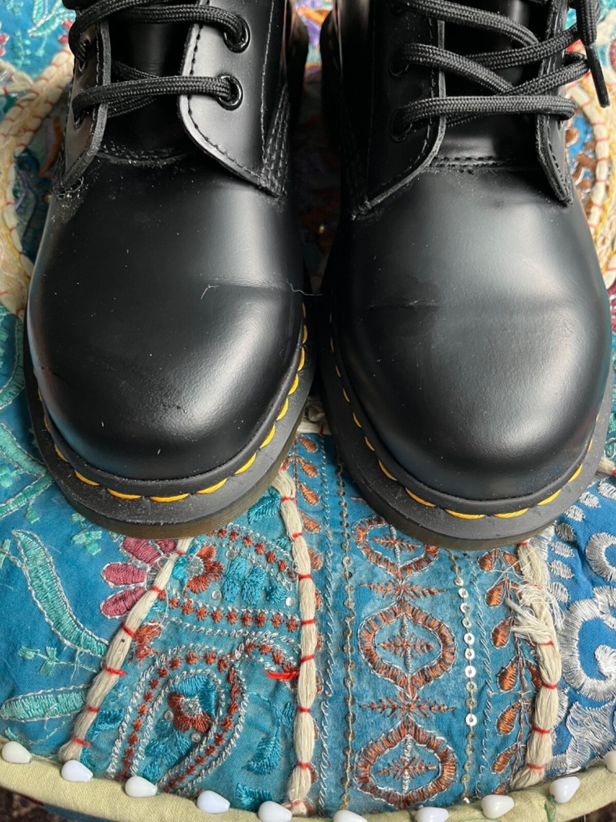 Dr. Martens size 7; Nappa black boots. Worn 2 times. In excellent condition Dr. Martens 1460 8-Eye Nappa Boot - Black | Journeys main image 4