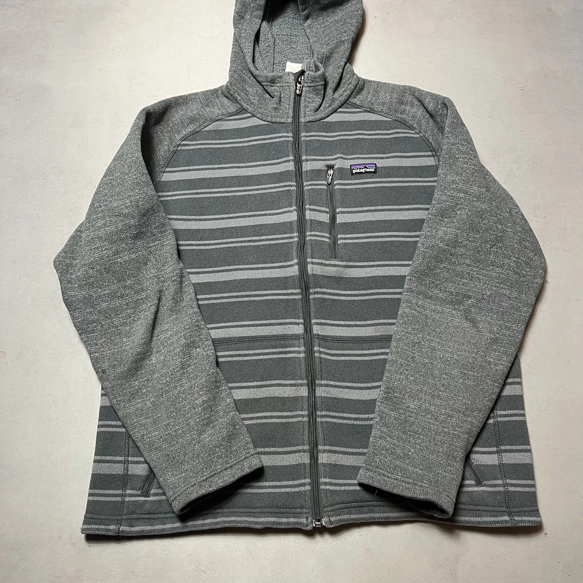 Patagonia Men's Better Sweater Fleece Full Zip Hoody Striped