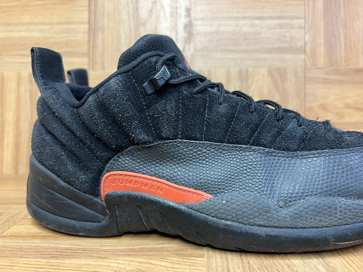 RARE? Nike Air Jordan 12 XII Retro Low Black Max Orange  display picture 3