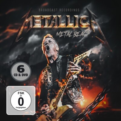 METALLICA - METAL BEAST/BROADCASTS  5 CD+DVD NEU