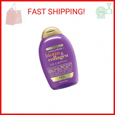 OGX Thick & Full + Biotin Collagen Extra Strength Volumizing Shampoo with Vitami