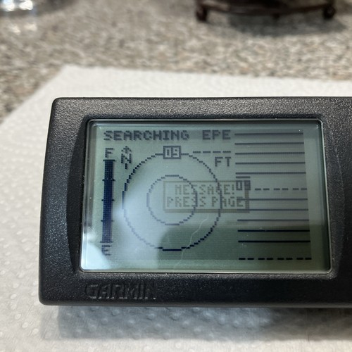 Garmin GPS II Black 2.6" Digital Display Wireless Portable GPS Navigator Working - Picture 4 of 4