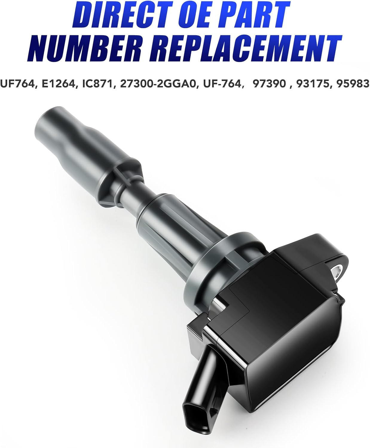 Set of 4 Ignition Coil Pack Spark Plugs for Hyundai Sonata Santa Fe Sport Tucson