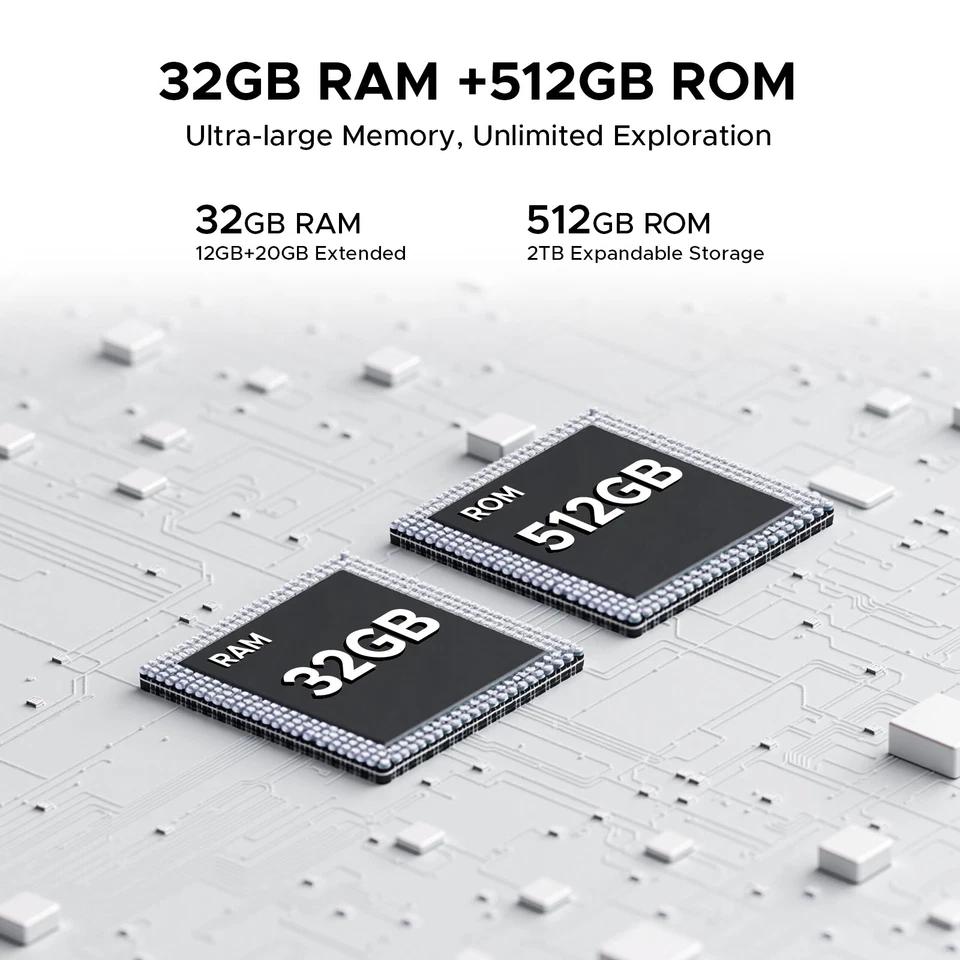 DOOGEE S200 Plus 5G Rugged Phone 2025, 32GB+512GB Android Cell Phone 6.72" FHD - Image 4 of 4