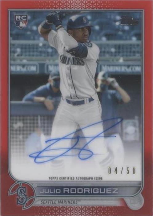2022 Topps Clearly Authentic Autographs - Julio Rodriguez #CAA-JR