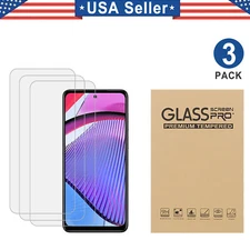 3PK Tempered Glass Protector For Motorola Moto G Power 5G/G Play 2025