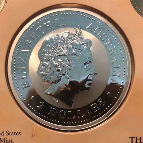1999 Kookaburra 2 oz Honor Mark « First Five States » US State Quarters Set #0110 - Photo 8/8