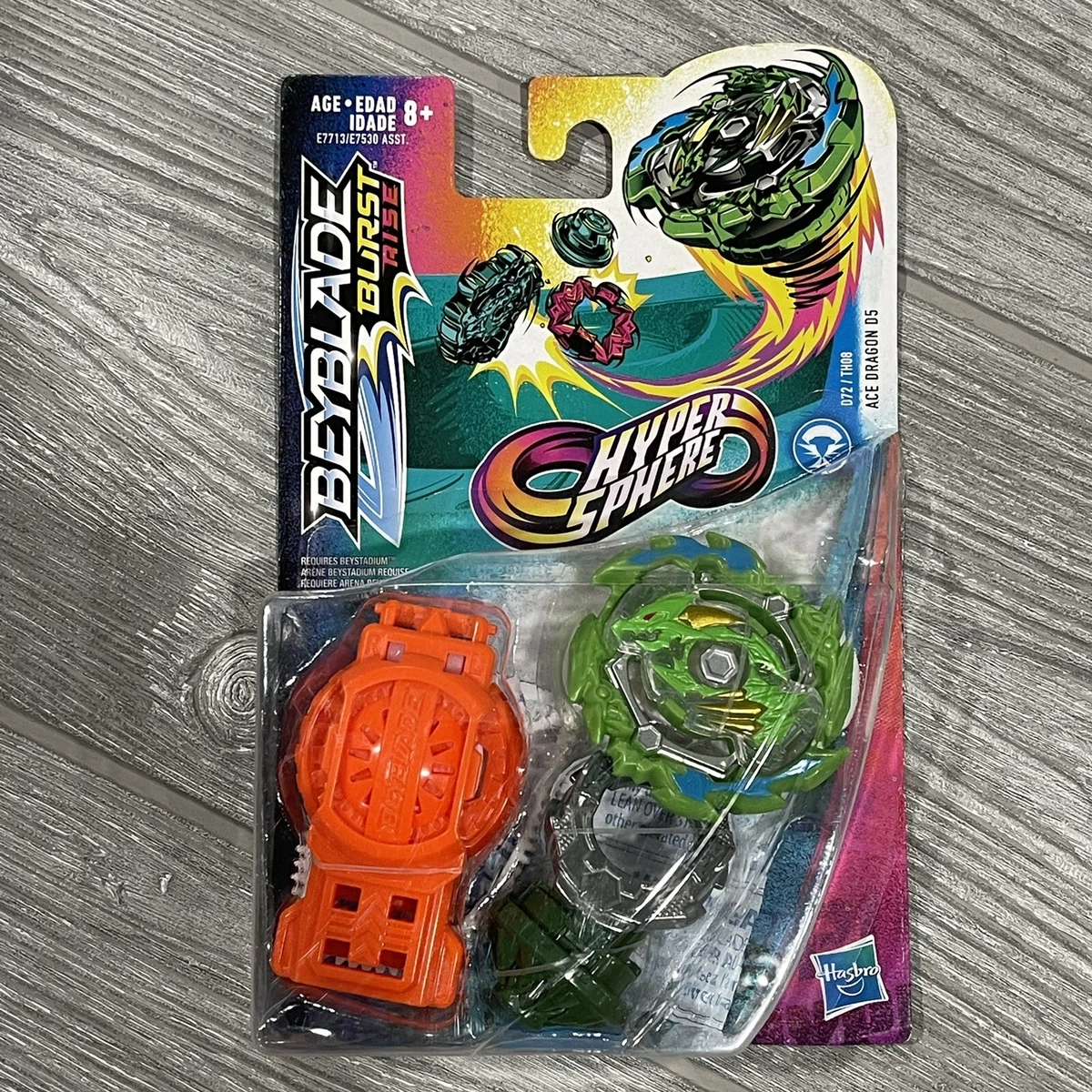 BEYBLADE Burst Rise Hypersphere Ace Dragon D5 Starter Pack