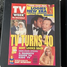 TV Week Magazine January 1996 Kylie Minogue Madonna