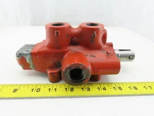 4 Port 2  Position Manually Operated Spool Valve 1/2" x 3/4" Ports