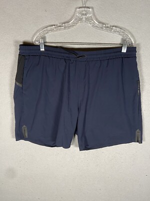 Adidas Porsche Design Sport Mens Dark Blue Shorts Running Athletic Size XL